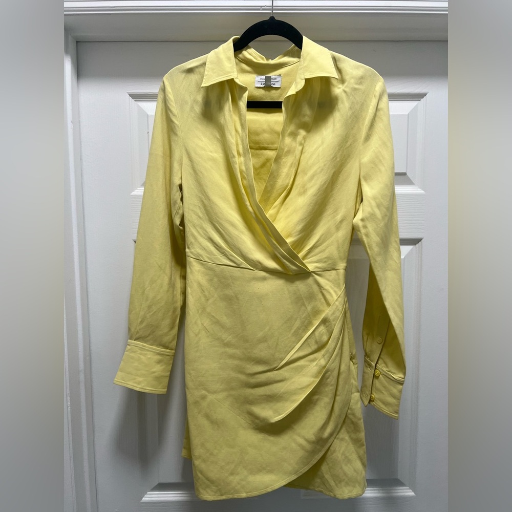 & Other Stories Bright Yellow Top